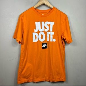 Nike Just Do It Classic Orange Short Sleeve